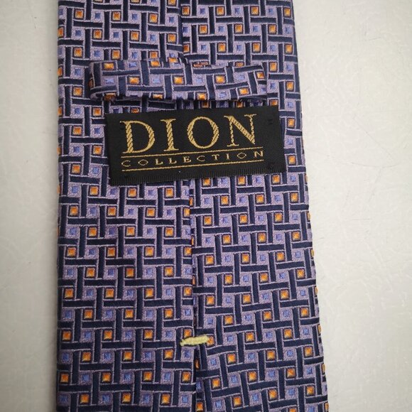 Dion Collection Men's 100% Italian Silk Handcrafted in Canada Neck Tie - Picture 2 of 6